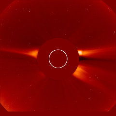 Image of solar wind