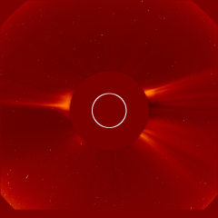 Image of solar wind