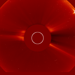 Image of solar wind