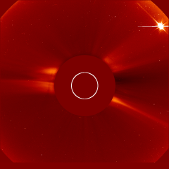 Image of solar wind