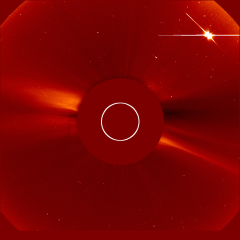 Image of solar wind