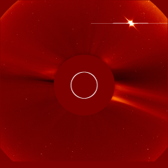 Image of solar wind