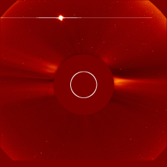 Image of solar wind