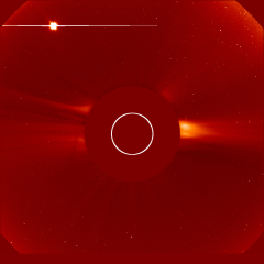 Image of solar wind