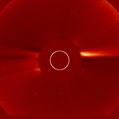 Image of solar wind