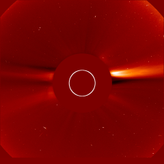 Image of solar wind