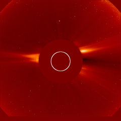 Image of solar wind