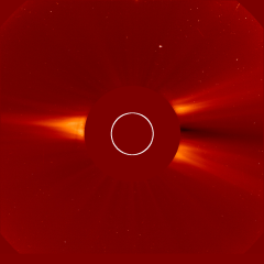 Image of solar wind