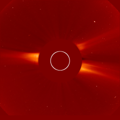 Image of solar wind