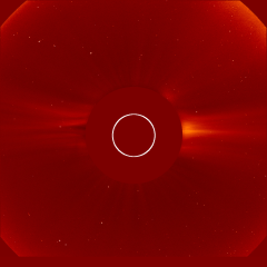 Image of solar wind