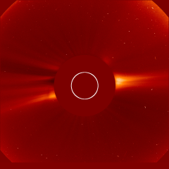 Image of solar wind