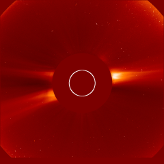 Image of solar wind