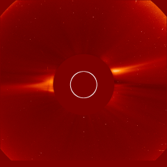 Image of solar wind