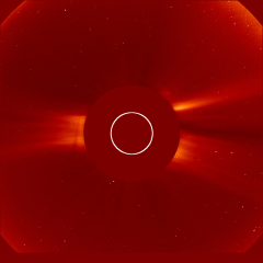 Image of solar wind