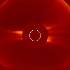 Image of solar wind