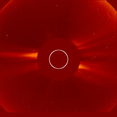 Image of solar wind