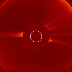 Image of solar wind