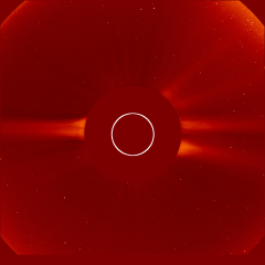 Image of solar wind