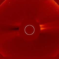 Image of solar wind