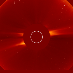 Image of solar wind