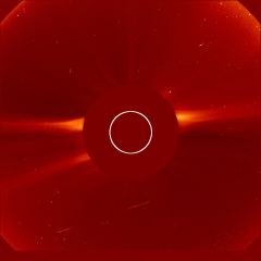 Image of solar wind