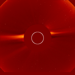 Image of solar wind