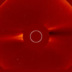 Image of solar wind