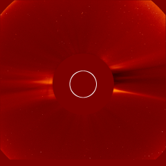 Image of solar wind