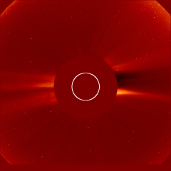 Image of solar wind