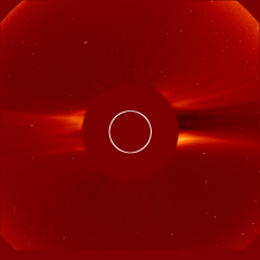 Image of solar wind