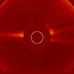 Image of solar wind