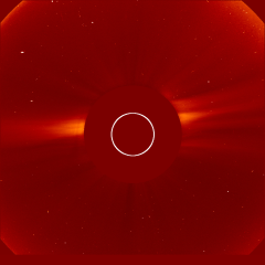 Image of solar wind