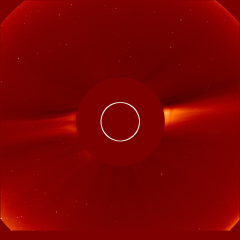 Image of solar wind