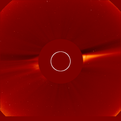 Image of solar wind