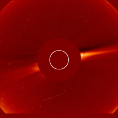 Image of solar wind