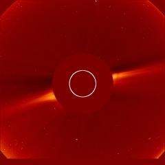 Image of solar wind