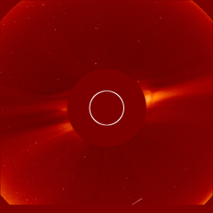 Image of solar wind