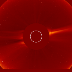 Image of solar wind