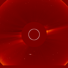 Image of solar wind