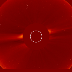 Image of solar wind