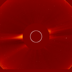 Image of solar wind