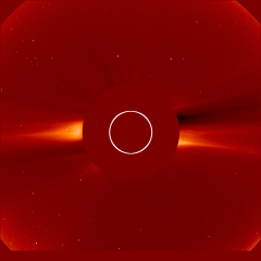 Image of solar wind