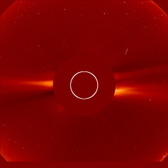 Image of solar wind