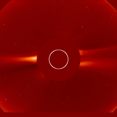 Image of solar wind