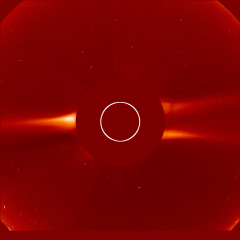 Image of solar wind