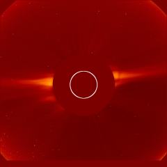 Image of solar wind