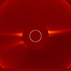 Image of solar wind