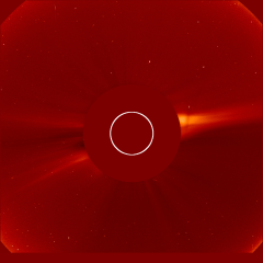 Image of solar wind