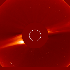 Image of solar wind