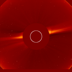 Image of solar wind